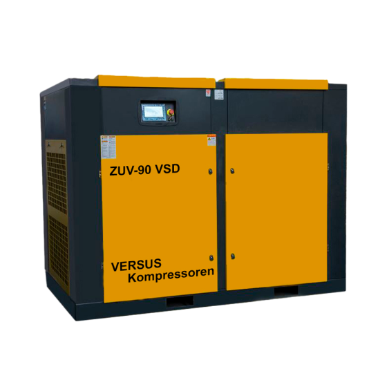 Винтовой компрессор ZUV – 90 VSD 8 бар прямой привод IP 54 D