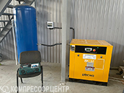 Винтовой компрессор "Berg" ВК-15Р 8 для ООО "Спецтехстрой"