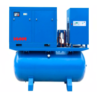 Винтовой компрессор KraftMachine КМ15-10рВ-500/О