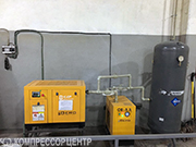 Винтовой компрессор "Berg" ВК-4Р для ИП Поляков