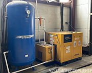 Винтовой компрессор "Berg" ВК-22/8 Р для ООО "Заборово"