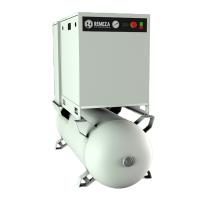 Компрессор спиральный REMEZA KC 7-8-270 Д (с осушителем)