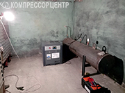 Винтовой компрессор "Ironmac" IC10 AM/8 и вертикальные ресиверы "Remeza" РВ 500.11.00