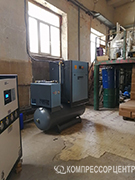 Проект - Винтовой компрессор Comaro LB 15-8/500 E new 2020