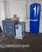Проект - Винтовой компрессор Cross Air CA-7,5/10-RA для ИП Варданян