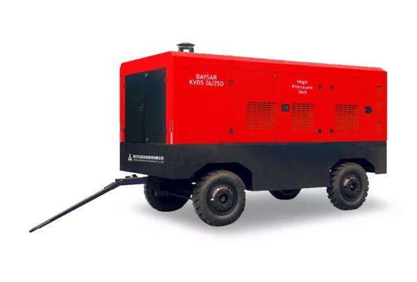 Передвижной компрессор Baysar KVDS-26/25D